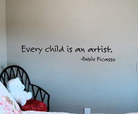 Every Child Is An Artist Wall Decal