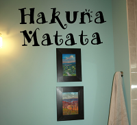 Hakuna Matata Wall Decal