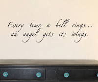 Every time A Bell Rings Wall Decal