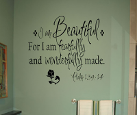 I am Beautiful Wall Decal