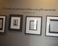 A Cheerful and Good Heart Wall Decal 