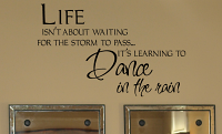 Dance In The Rain Decal