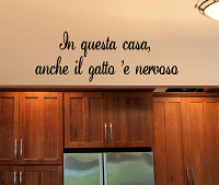 In Questa Casa Wall Decal