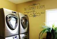 The Laundry Room Sorting Out Life Wall Decal