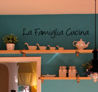 Famiglia Cucina II Wall Decal