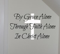 By Grace Through Faith Wall Decal 