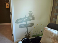 Adventure Excitement Signs Wall Decal 