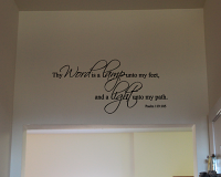 Light Unto My Path Wall Decal