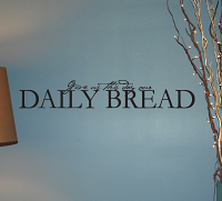 Daily Bread Wall Decal